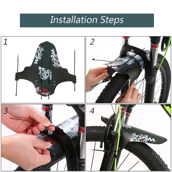 

bicycle mudguard mtb fender mud guards for bicycle front fenders easy to assemble lightest bike fender bike accessories
