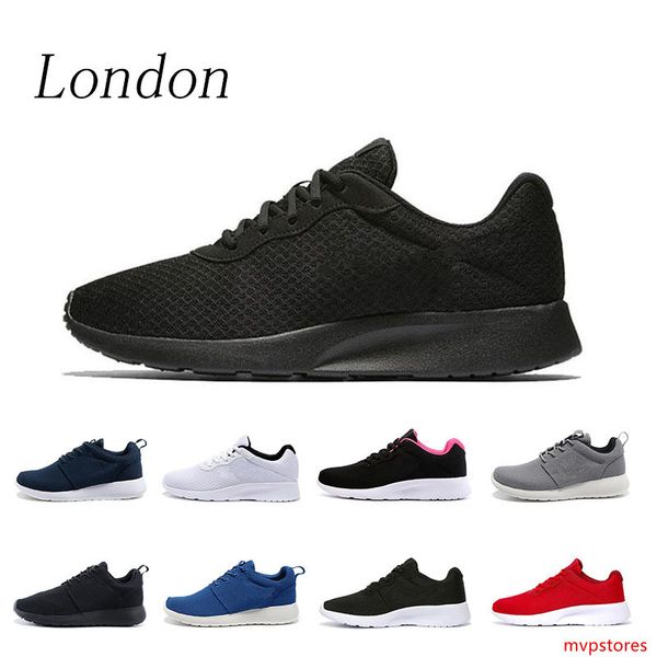 

лондон кроссовки для мужчин женщин whosale 2019 тройной черный белый красный спортивные кроссовки tanjun table tenis размер 36-45