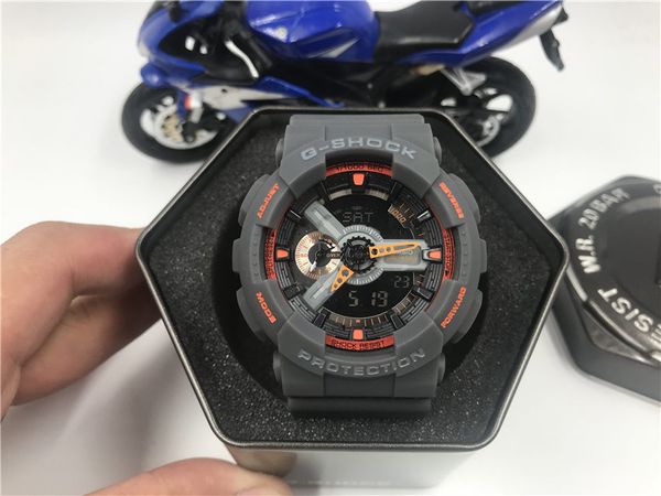 

Новый GA-110 мода Мужчины Женщины часы досуг повседневная Кварцевые наручные часы ж