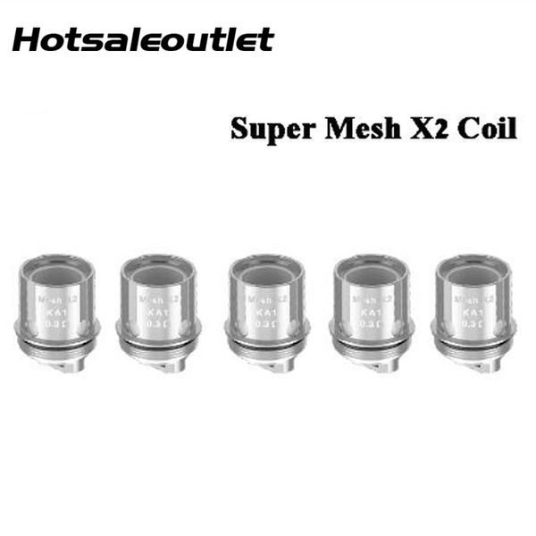 

Geekvape Super Mesh X2 головка катушки 0.3 ohm для Aegis Mini 80W Kit Cerberus tank 100% оригинал