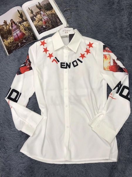 

women shirts clothing 2019 autumn winter blouse simple classic elegant solid color new wholesale ing, White