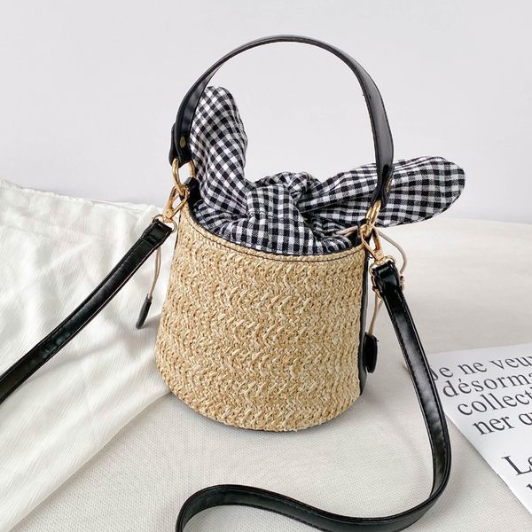 

summer straw bags for women 2020 new design small beach crossbody shoulder bag female travel handbags and totes hand purse mini