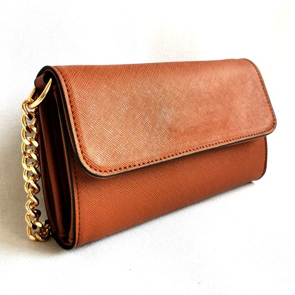 

2020 famous luxury brown women designer shoulder bag leather chain bag handbags cross body womens handbag crossbody bag purse