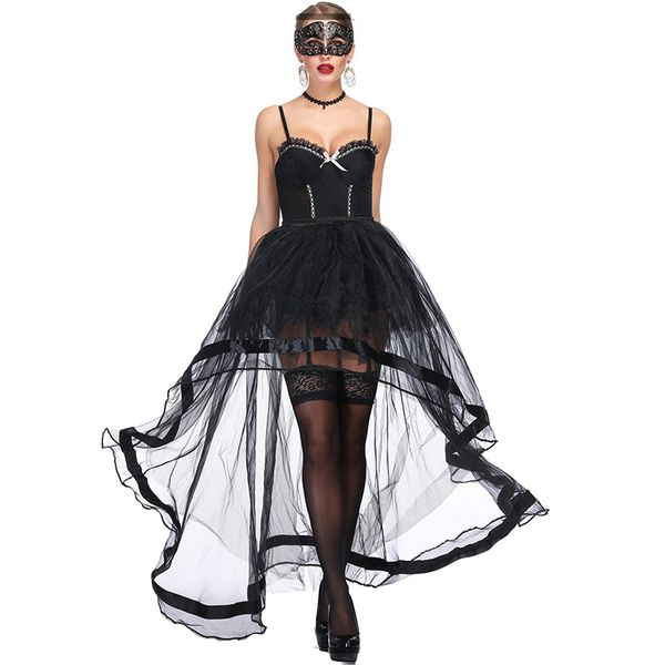 

corset set, Black;white