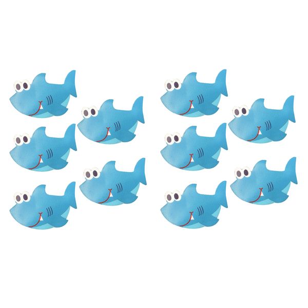 

10 pcs животные shark декаль ботфорты non-slip ванна наклейка клей ванной душ аппликации безопасности для детей детские ванны, removable
