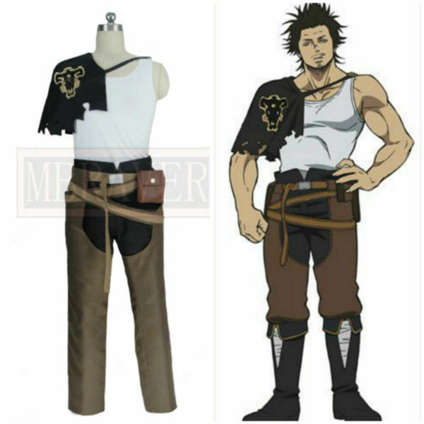 

black clover yami sukehiro halloween uniform cosplay csotume custom made, Black;red