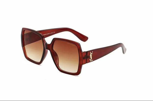 

1pcs classic pilot sunglasses designer brand mens womens sun glasses eyewear gold metal grglass lenses brown ca 003, White;black