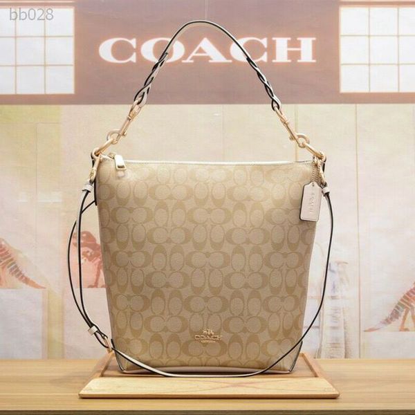 

leisure personality women's bag 2019 new medium presbyopia bucket bag shoulder messenger chain bucket bags handbags
