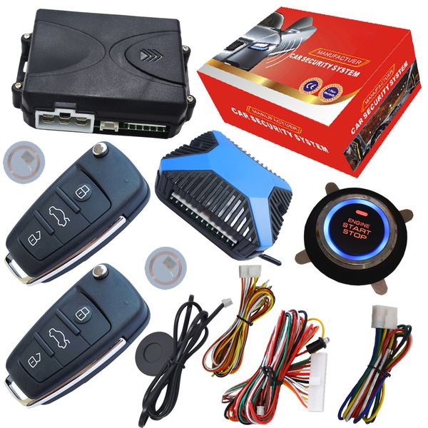 

дистанционный ключ entrypush система старт стоп дистанционный старт-стоп на флип-ключ иммобилайзер rfid двигатель автомобиля авто противоуго