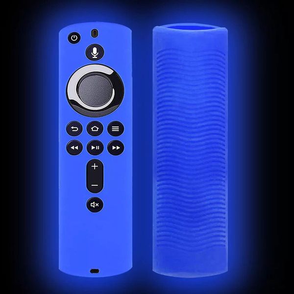 

protective case for amazon fire tv stick 4k tv stick remote control silicone luminous case protective cover skin
