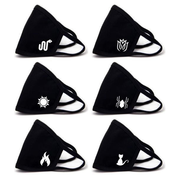 

face mouth mask fashion breathable cotton easy to breathe respirator sair pollution cartoon lovely cotton mask, Blue;gray