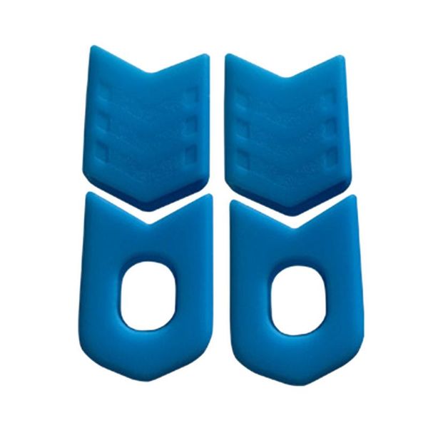 

4pcs bike accessories bicycle crank cover silicone arm sleeve mtb cycling crankset protect non-slip chainwheel crank protector