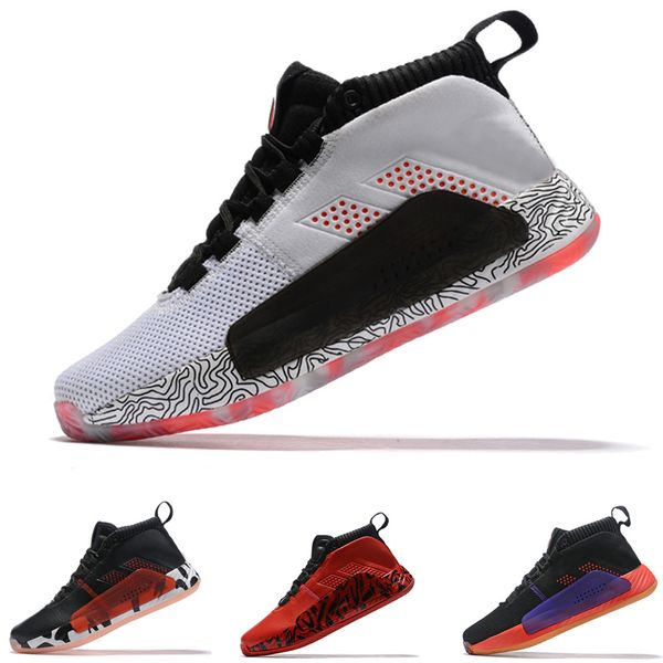 

2019 new damian lillard 5 men's knit air no.0 basketball shoes basketball boots sport sneaker size 7-12