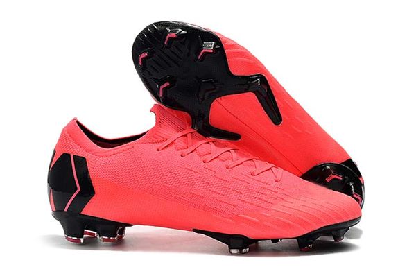 

2019 men mercurial vapors fury vii xii fg low help superfly vi 6 360 cr7 mens pink soccer football shoes