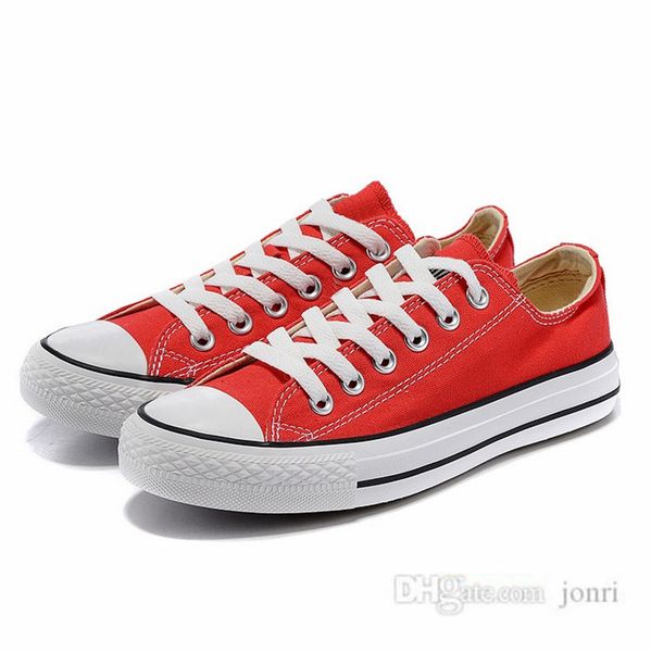 

2020 new chuck shoes low style casual shoes all white black blue red mens womens trainers shoes sizeljdd