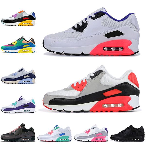 

ale running women shoes 90 white red south beach essential red triple black laser pink maxes designer sneakers shoes men size 35-45