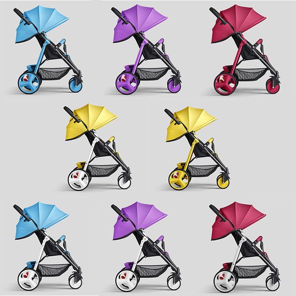 

colorful baby cart light weight baby stroller small foldable pram cabinet stroller