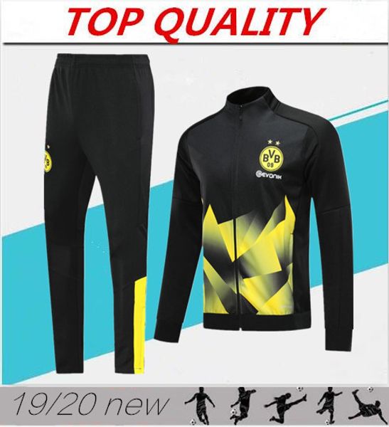 

2019 2020 boru ia dortmund occer training uit jacket track uit 19 20 urvetement reu m gotze port wear football jacket kit