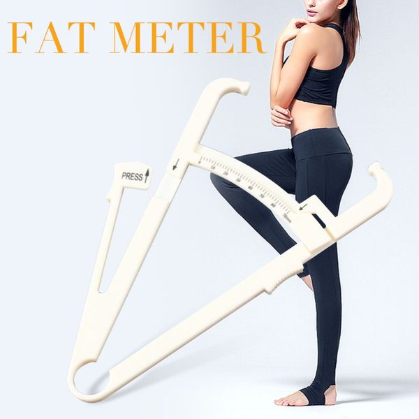 

300pcs personal body fat caliper analyzer fitness slim keep health tester body fat monitor sebum meter fat folder slimming shaper