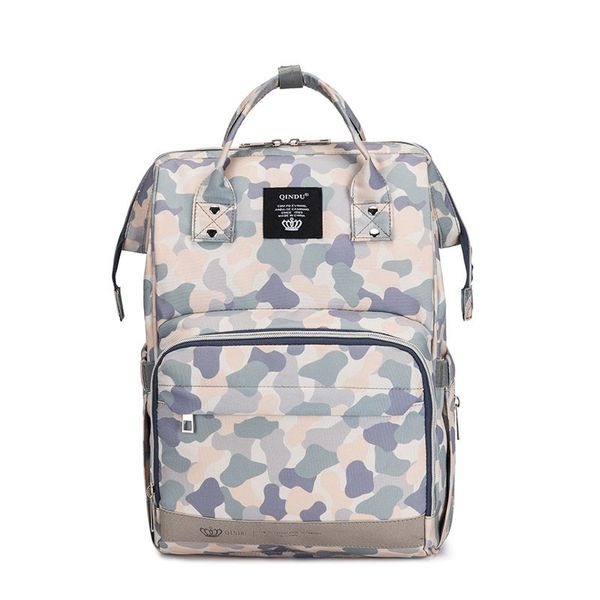 

мумия сумка 2020 новой моды женщина младенец мешок плечо портативная многофункциональная большая емкость мать из рюкзака