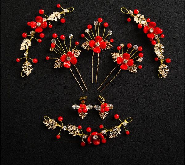 

ручной работы цветок головной убор набор цветок шпилька невесты волос группа невесты моделирование, Silver