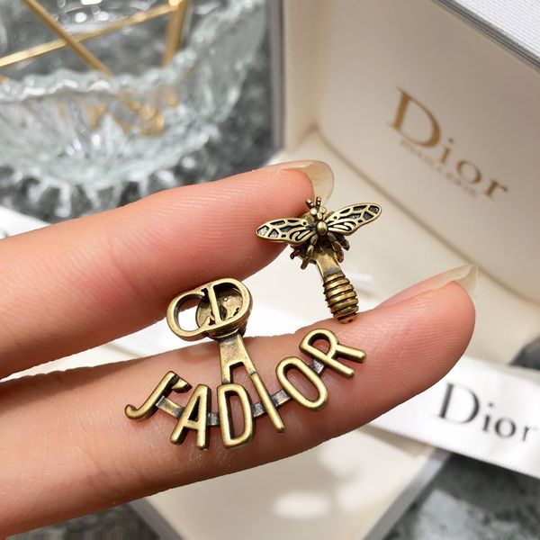 

gee4 2020 sell official website new arrival little bee for women birthday gift irregularit popularbig brand earring, Gray
