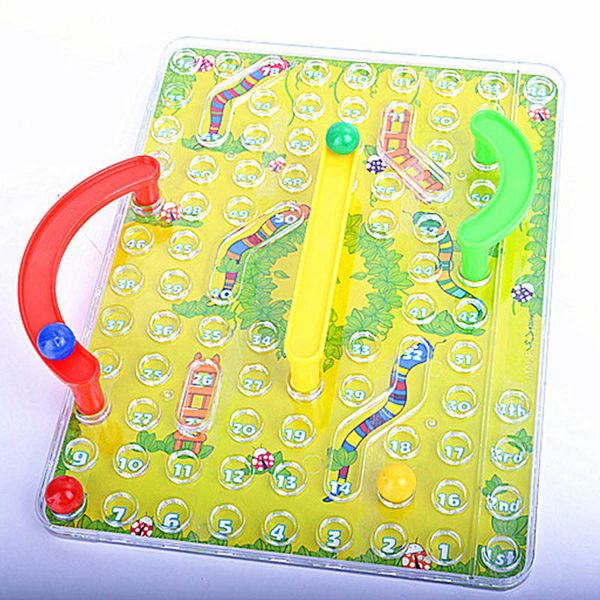 

kids toys traditional 3d snakes ladders family board game educational puzzle toy