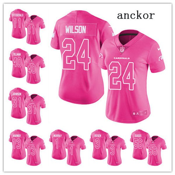 pink az cardinals jersey