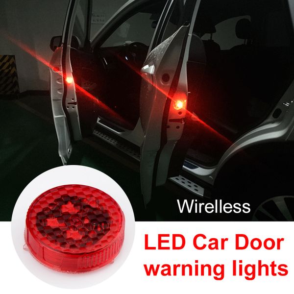 2019 2xwireless red led car door warning light opened safety magnet decorative indicator avoid crash strobo flash signal light from fusen16888 26 13 dhgate com dhgate com