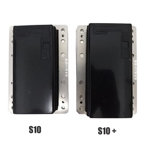 

for samsung s10 s10 plus s10e lcd screen alignment metal mold ymj oca laminating mould mobile phone repair tools glass replace