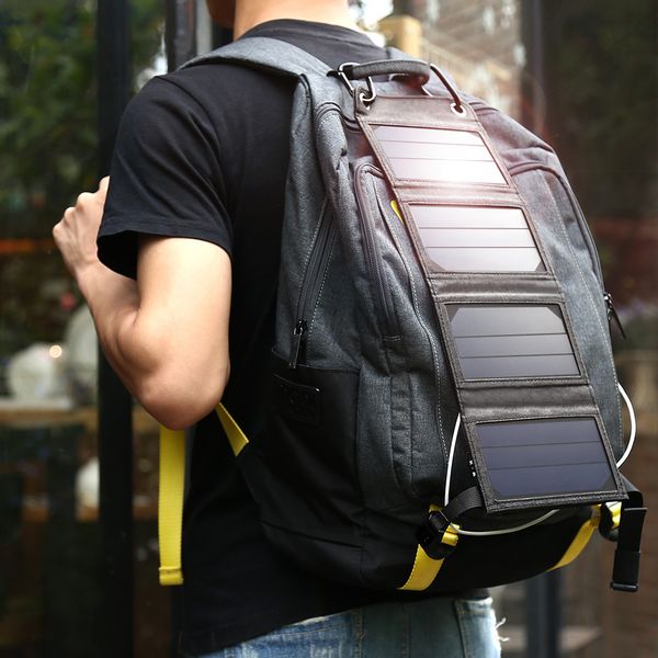 

suaoki solar panel charger 14w usb 5v 2.1a gps