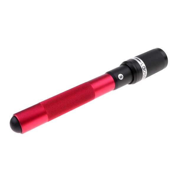 

12.6" extender push on snooker billiard pool cue long extension blue + red