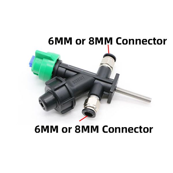 

screw fixed external water sprayer dry boom agricultural sprayer nozzle drone uav nozzle drip-proof tractor boom