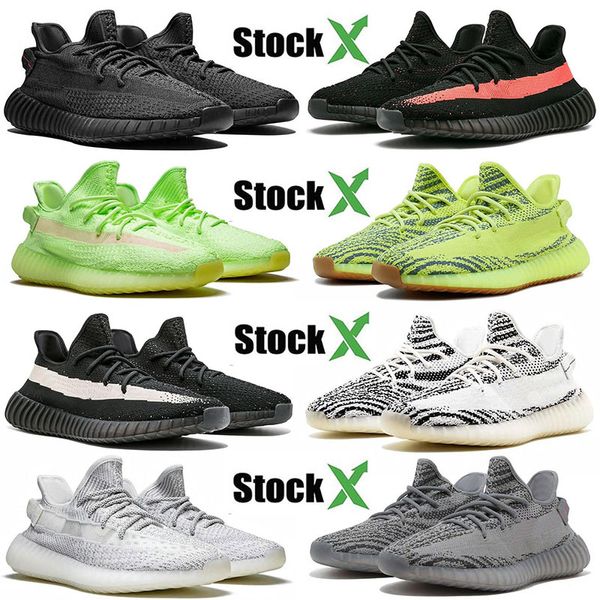 

boost static black angle glow mens women running shoes clay hyperspace zebra semi frozen blue tint sport trainers sneakers 36-48