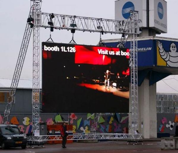 

outdoor led large screen special stage display p4.81 1000*500mm includes all accessories (transportation cost) 2-year product qualit