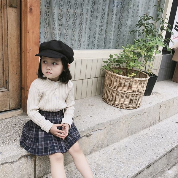 

selling 2020 girls plaid skirt autumn kids children baby girl skirts