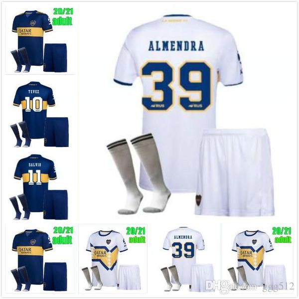 

2020 2021 boca juniors kit soccer jersey 20 21 home abila tevez tracksuit carlitos de rossi sports mens football away shirt, Black;yellow