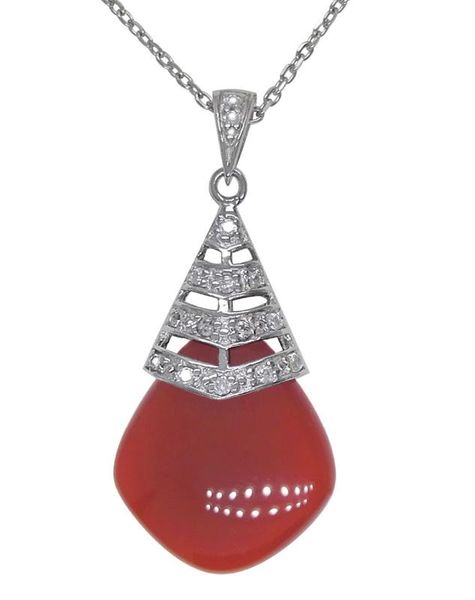 

100% pure 925 sterling silver jewelry pendant with grade agate stone silver 925 jewelry for women