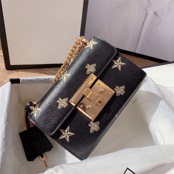 

women shoulder bag chain bags stars bees handbag cross body #cfy2003132