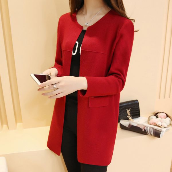 

jacket dress knitted cardigan 2019, White