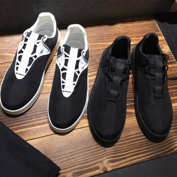 

Мужская обувь B17 Sneaker черный холст телячьей кожи Обувь Low Top Платформа Мужская Запуск Кроссовки легкие резиновые Низ Дизайнерская обувь с коробкой