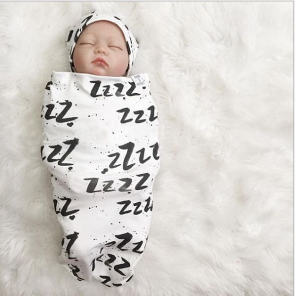 

Baby cocoon leeping bag hat 2 pc et multi pattern printed 0 3m newborn nur ery bedding infant boy cotton thin leeping bag