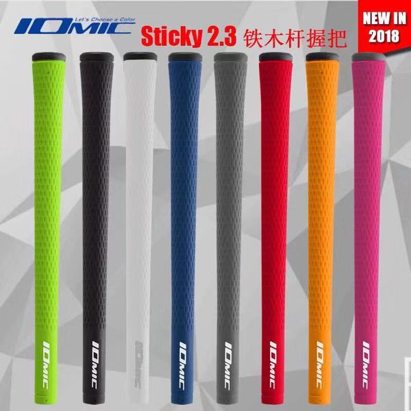 

new iomic sticky 2.3 golf grips rubber golf grips 8 colors ing