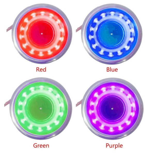 

14 led recessed stainless steel cup drink holder for marine boat car rv camper