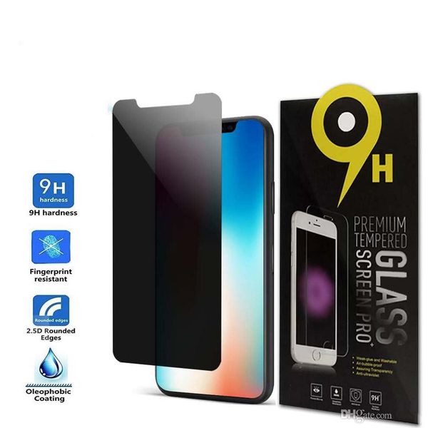 

анти-шпион закаленное стекло для iphone xs max iphone xr экран конфиденциальности protecor 9н 0,33 мм твердость для iphone 8 plus 6s plus с