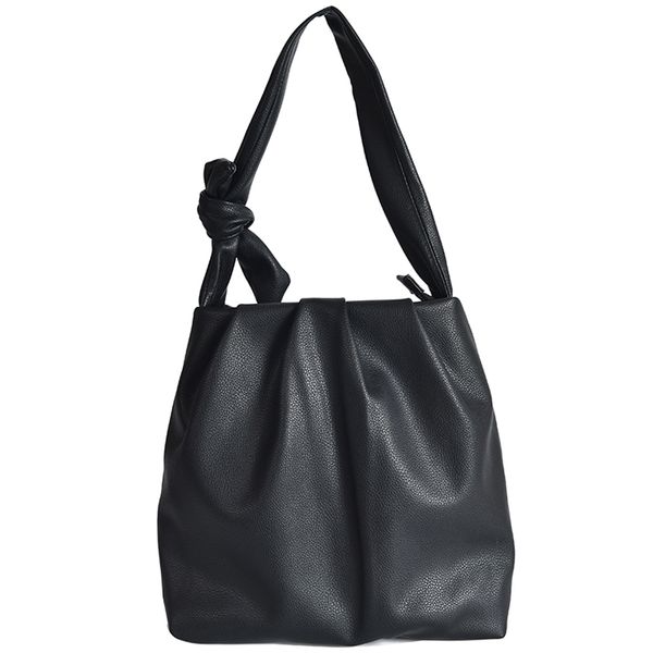 

new new women pu leather handbags fashion designer black bucket vintage shoulder bags messenger bag high quality