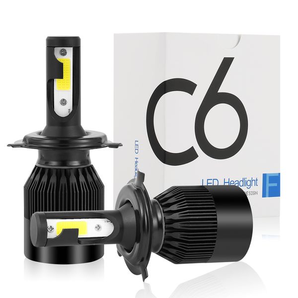 

new arrivals car lights bulbs led h4 h7 h11 led h1 h8 h9 9005 9006 cob chips auto headlights 12v hi-lo beam 8000lm light