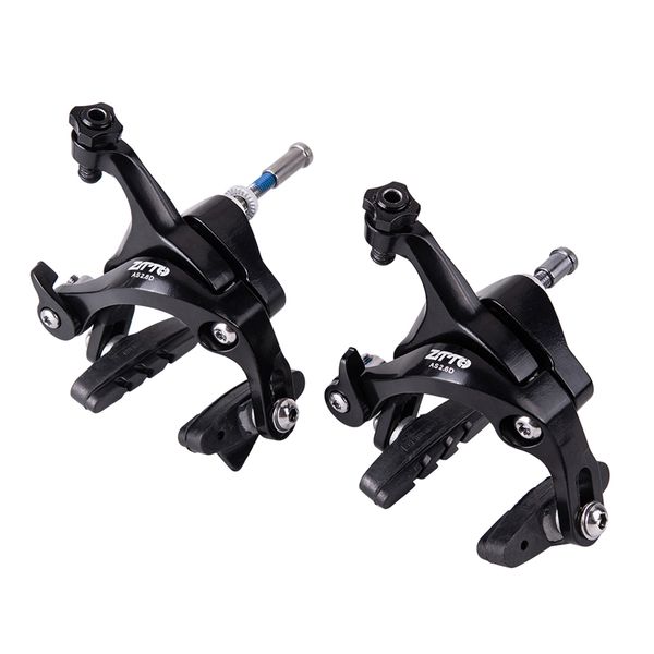 

bike brake front rear caliper fixed gear fixie dual pivot side pull brakes