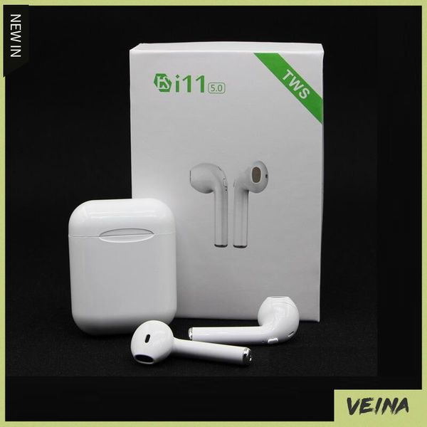 

2019 i11 tw mini bluetooth earphone wirele ba earbud bluetooth 5 0 ver ion tereo with charging box mic for all apple android phone