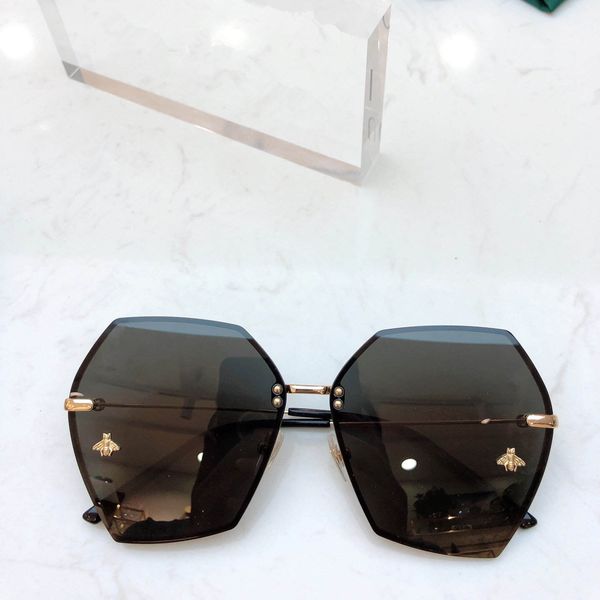 

популярная новая продажа 0568 конструктора солнцезащитные очки для женщин с шестигранной тарелкой full frame лучшего качества моды lady щедр, White;black